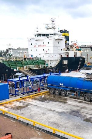ErichHahn marine fuel terminal project in St. Petersburg