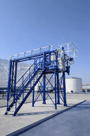 ErichHahn MTL mobile truck loading unit for Kaçmazlar in Turkey
